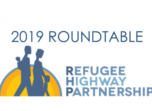 Invitation | Refugee Highway Partnership Roundtable 2019