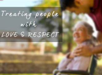 Treating people with love and respect