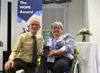 Press Release: HOPE Award for Disability Network-Chair Thérèse Swinters  and launch of EEA paper: Disability and the Church