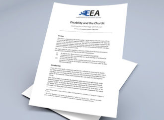 New EEA resource: Disability and the Church – Looking for a Theology of Inclusion