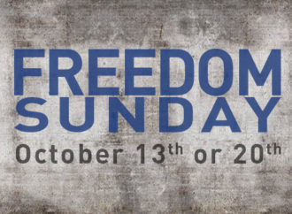 Freedom Sunday is coming