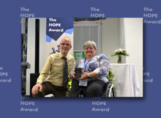 Press Release: HOPE Award for Disability Network-Chair Thérèse Swinters and launch of EEA paper: Disability and the Church