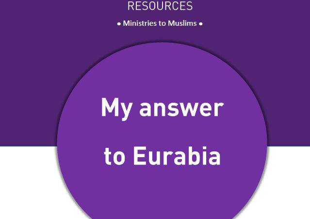 My answer to Eurabia