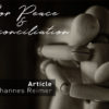 For Peace and Reconciliation
