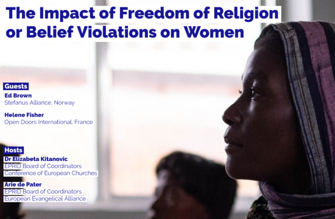 EPRID Webinar – The impact of FoRB violations on women