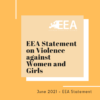 EEA Statement on Violence against Women and Girls