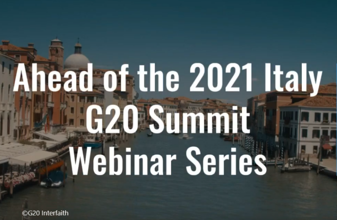 Ahead of the 2021 Italy G20 Summit Webinar Series