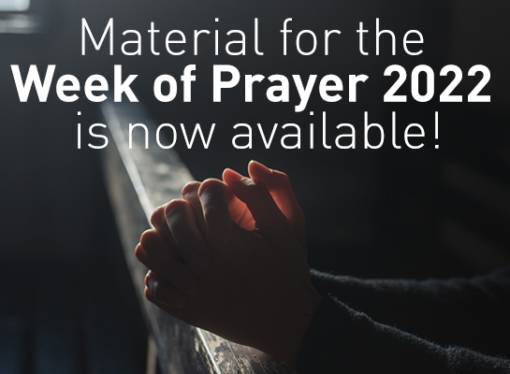 Material for the week of prayer 2022 is now available !
