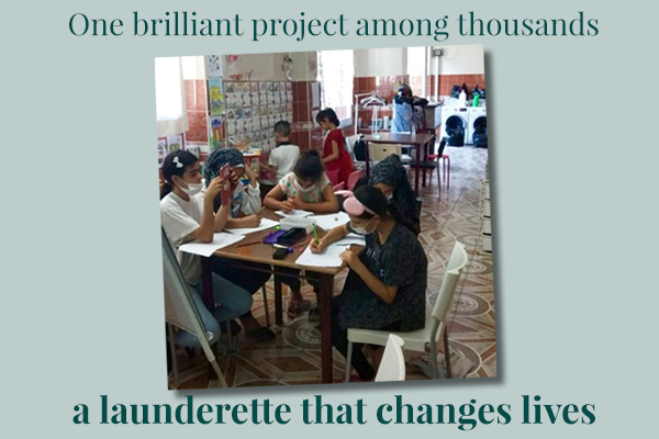 One brilliant project among thousands – a launderette that changes lives