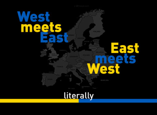 East meets West – West meets East – literally