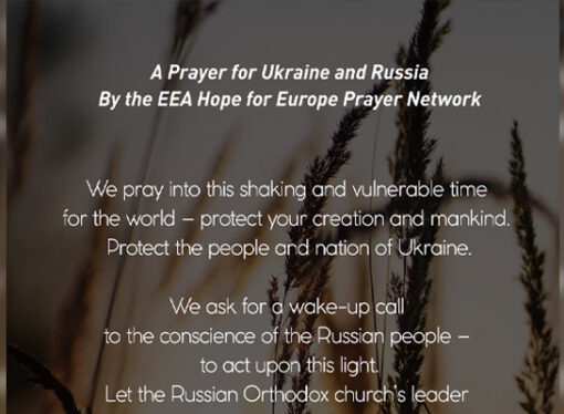 A Prayer for Ukraine and Russia