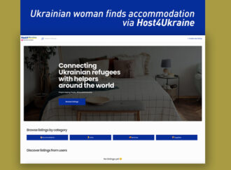 Ukrainian woman finds accommodation via Host4Ukraine