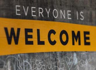He who welcomes the stranger welcomes God