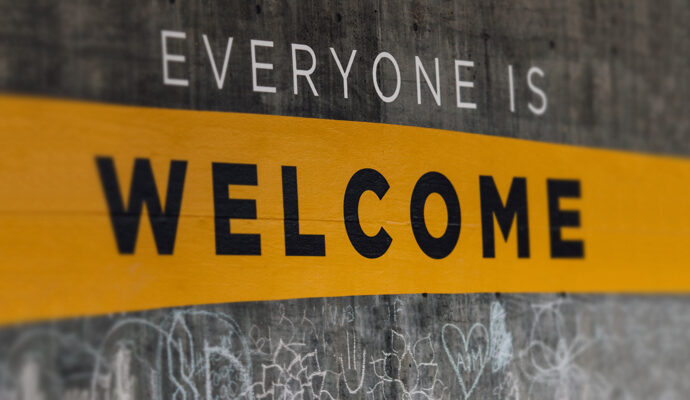 He who welcomes the stranger welcomes God