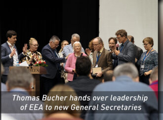 Thomas Bucher hands over leadership of EEA to new General Secretaries
