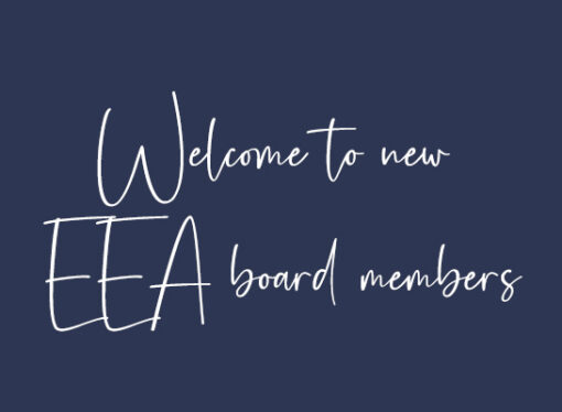 Welcome to new EEA board members
