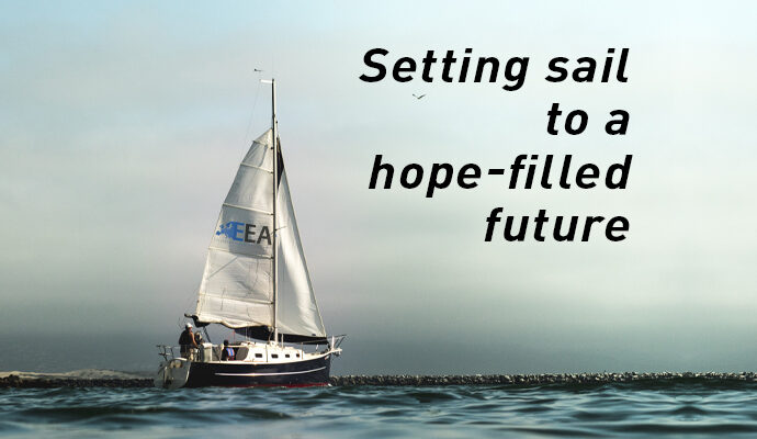 Setting sail to a hope-filled future