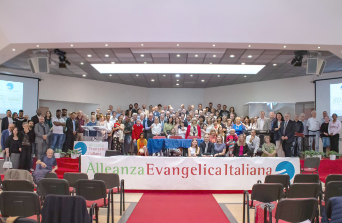 The Italian EA celebrates its Jubilee anniversary of faithful service and ministry