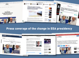 Press coverage of the change in EEA presidency