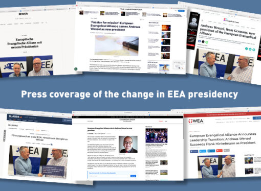 Press coverage of the change in EEA presidency