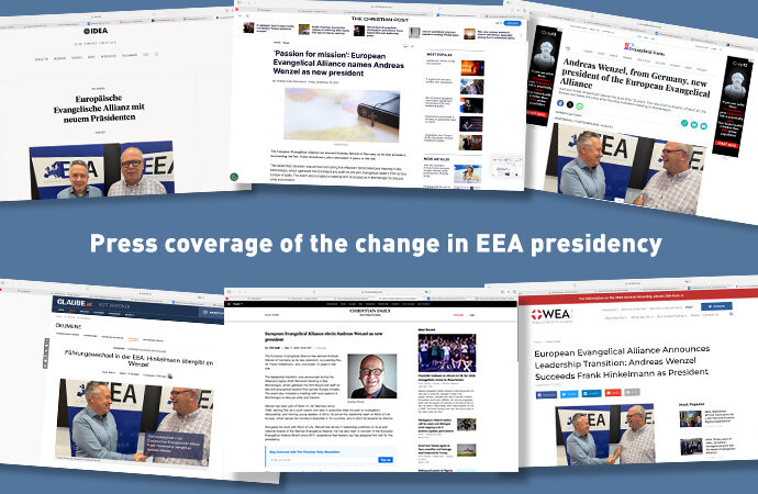 Press coverage of the change in EEA presidency