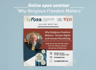 Online open seminar “Why Religious Freedom Matters”